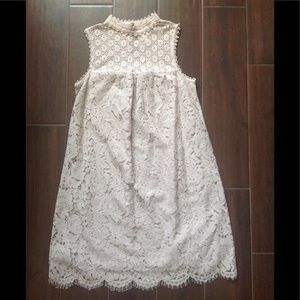 Xhilaration Cream Lace Dress EUC